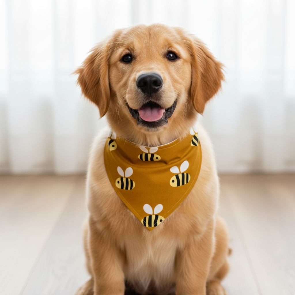 Stretchy Dog Bandana – Clean Product Shot